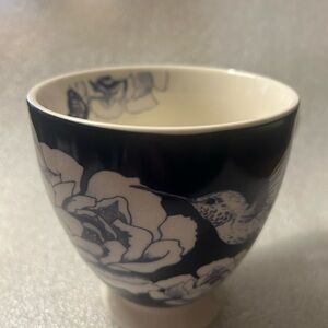 The English Mug Co. Blue and White Hummingbird and Flowers Coffee Mug